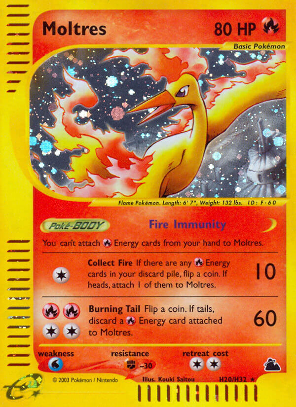 Moltres (H20/H32) [Skyridge] Pokémon