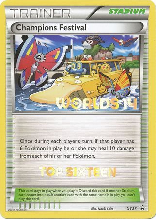 Champions Festival (XY27) (2014 Top Sixteen) [XY: Black Star Promos] Pokémon