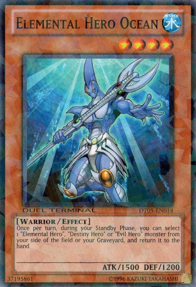 Elemental Hero Ocean [DT05-EN014] Common Yu-Gi-Oh!