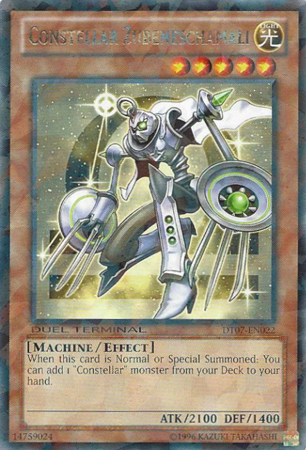 Constellar Zubeneschamali [DT07-EN022] Rare Yu-Gi-Oh!