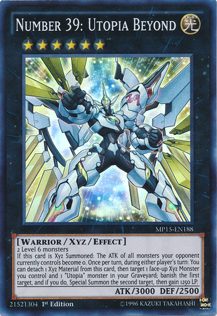 Number 39: Utopia Beyond [MP15-EN188] Super Rare Yu-Gi-Oh!