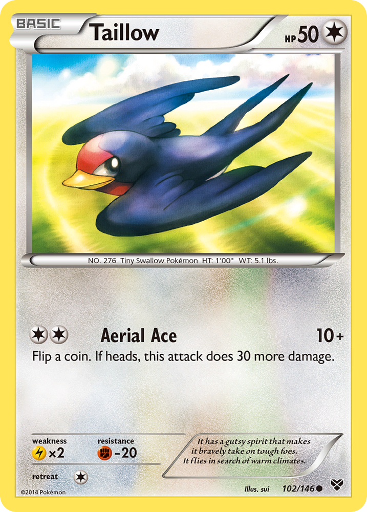 Taillow (102/146) [XY: Base Set] Pokémon