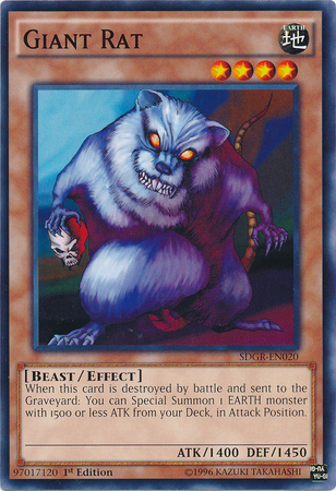 Giant Rat [SDGR-EN020] Common Yu-Gi-Oh!