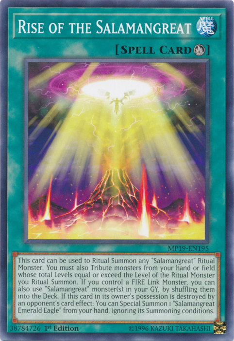 Rise of the Salamangreat [MP19-EN195] Common Yu-Gi-Oh!
