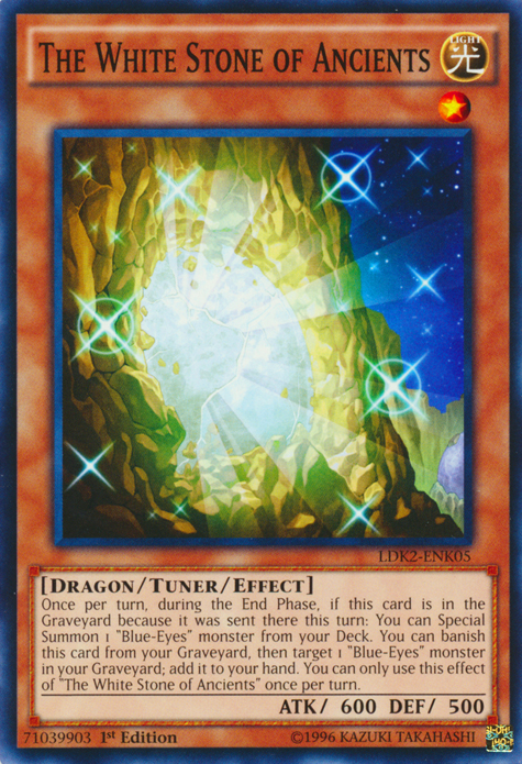 The White Stone of Ancients [LDK2-ENK05] Common Yu-Gi-Oh!