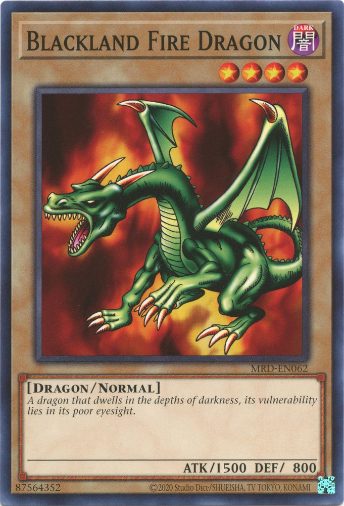 Blackland Fire Dragon (25th Anniversary) [MRD-EN062] Common Yu-Gi-Oh!