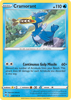 Cramorant (040/185) [Sword & Shield: Vivid Voltage] Pokémon