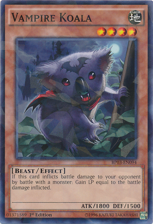 Vampire Koala [BP03-EN094] Shatterfoil Rare Yu-Gi-Oh!