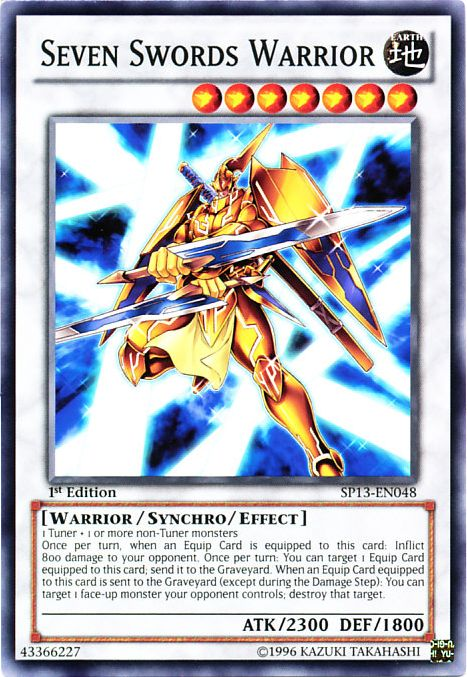 Seven Swords Warrior [SP13-EN048] Common Yu-Gi-Oh!