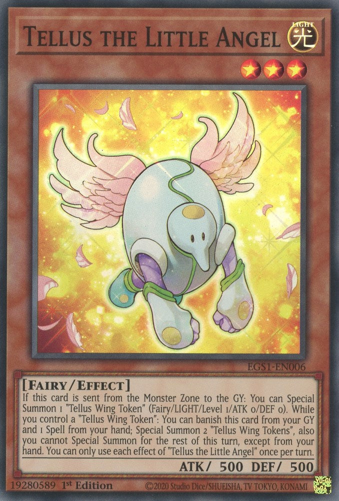 Tellus the Little Angel [EGS1-EN006] Super Rare Yu-Gi-Oh!