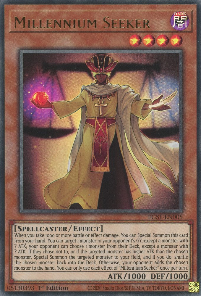 Millennium Seeker [EGS1-EN005] Ultra Rare Yu-Gi-Oh!