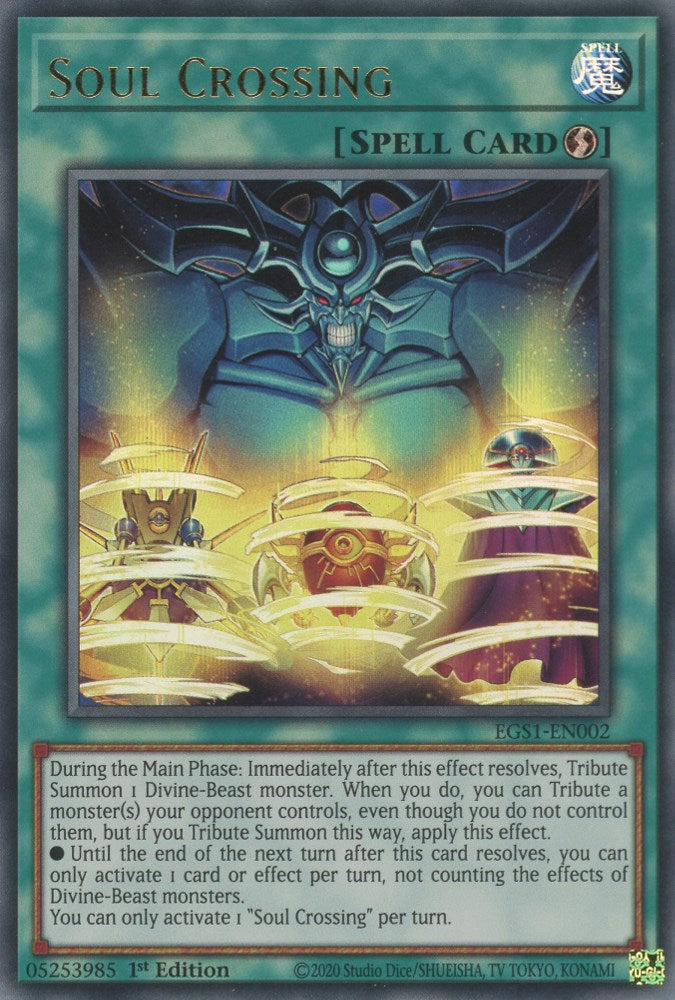 Soul Crossing [EGS1-EN002] Ultra Rare Yu-Gi-Oh!