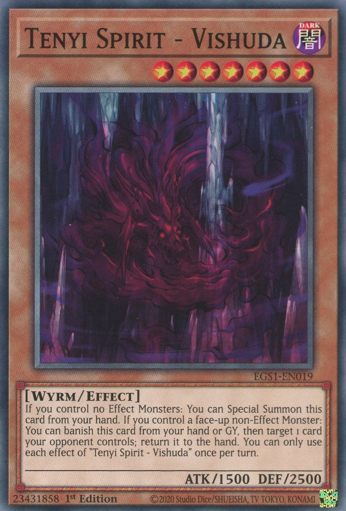 Tenyi Spirit - Vishuda [EGS1-EN019] Common Yu-Gi-Oh!