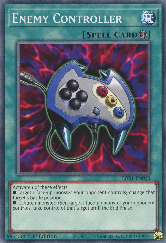 Enemy Controller [EGS1-EN025] Common Yu-Gi-Oh!