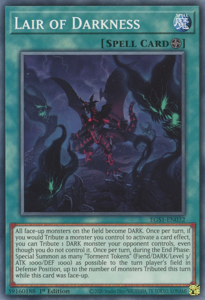 Lair of Darkness [EGS1-EN032] Common Yu-Gi-Oh!