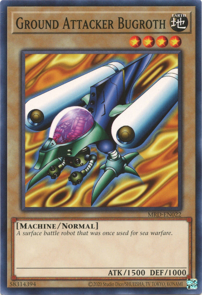 Ground Attacker Bugroth (25th Anniversary) [MRD-EN022] Common Yu-Gi-Oh!
