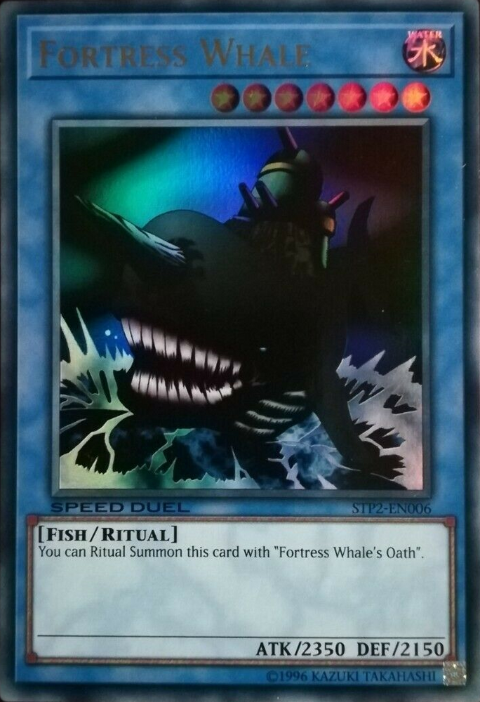 Fortress Whale [STP2-EN006] Ultra Rare Yu-Gi-Oh!