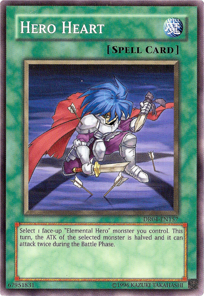 Hero Heart [DR04-EN157] Common Yu-Gi-Oh!
