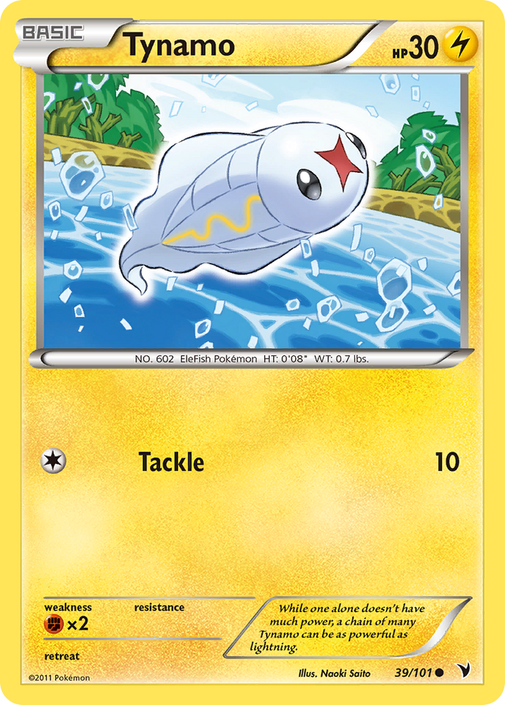 Tynamo (39/101) [Black & White: Noble Victories] Pokémon