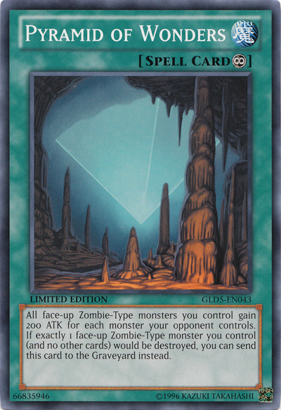 Pyramid of Wonders [GLD5-EN043] Common Yu-Gi-Oh!