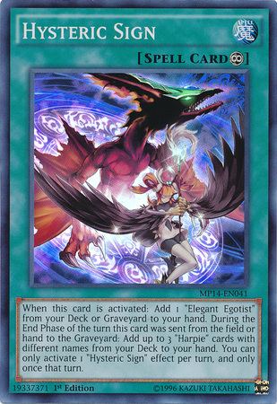 Hysteric Sign [MP14-EN041] Super Rare Yu-Gi-Oh!
