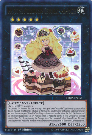 Madolche Puddingcess Chocolat-a-la-Mode [CROS-EN051] Ultra Rare Yu-Gi-Oh!