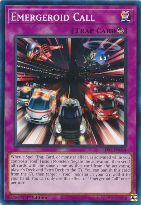 Emergeroid Call [LDS1-EN044] Common Yu-Gi-Oh!