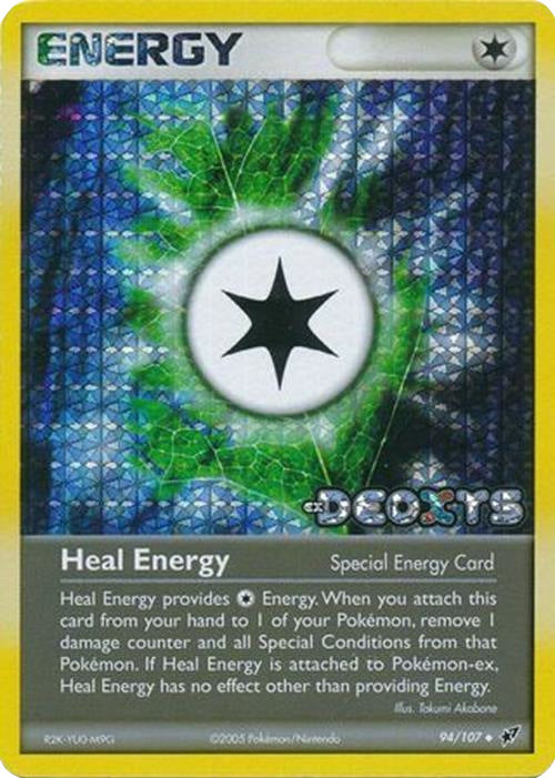 Heal Energy (94/107) (Stamped) [EX: Deoxys] Pokémon