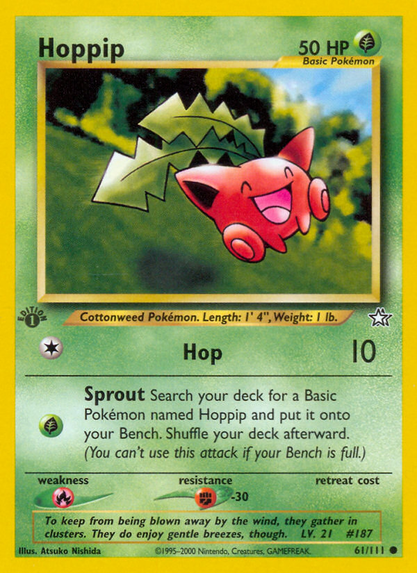 Hoppip (61/111) [Neo Genesis 1st Edition] Pokémon