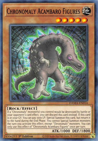 Chronomaly Acambaro Figures [DAMA-EN014] Common Yu-Gi-Oh!