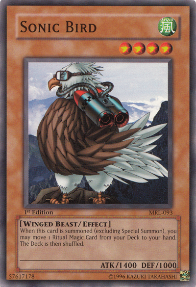 Sonic Bird [MRL-093] Common Yu-Gi-Oh!