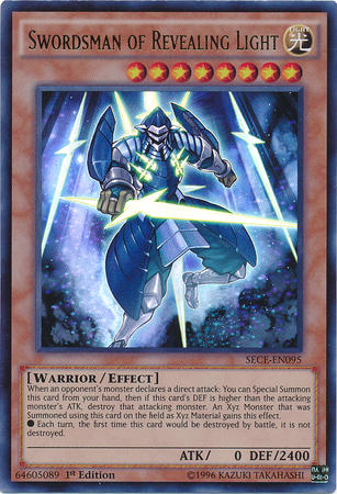 Swordsman of Revealing Light [SECE-EN095] Ultra Rare Yu-Gi-Oh!