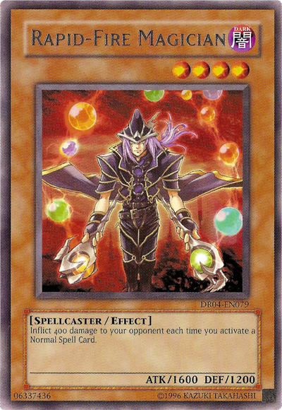 Rapid-Fire Magician [DR04-EN079] Rare Yu-Gi-Oh!