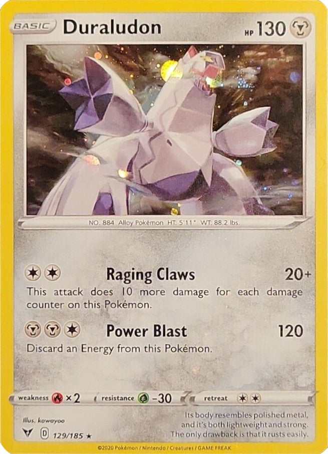 Duraludon (129/185) (Cosmos Holo) [Sword & Shield: Vivid Voltage] Pokémon
