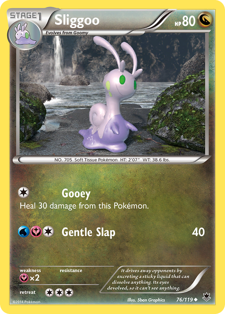 Sliggoo (76/119) [XY: Phantom Forces] Pokémon