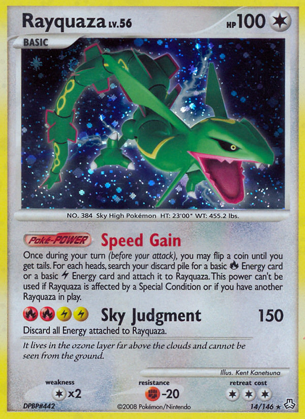 Rayquaza (14/146) [Diamond & Pearl: Legends Awakened] Pokémon