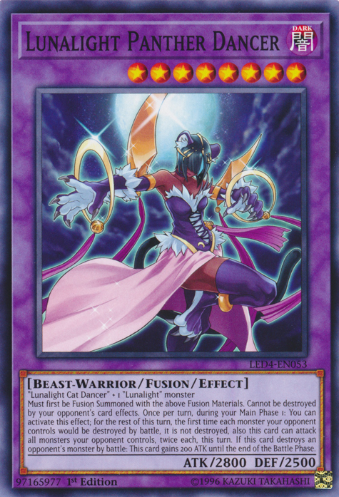 Lunalight Panther Dancer [LED4-EN053] Common - Yugioh Cards For Your TCG Needs!