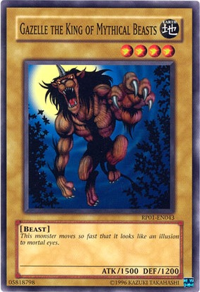 Gazelle the King of Mythical Beasts [RP01-EN043] Common Yu-Gi-Oh!