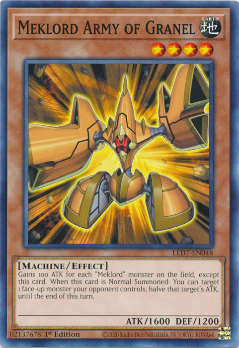 Meklord Army of Granel [LED7-EN048] Common Yu-Gi-Oh!