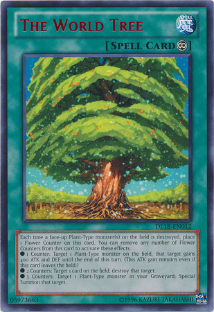 The World Tree (Red) [DL18-EN012] Rare Yu-Gi-Oh!