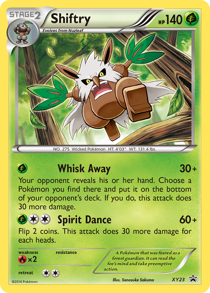 Shiftry (XY23) [XY: Black Star Promos] Pokémon