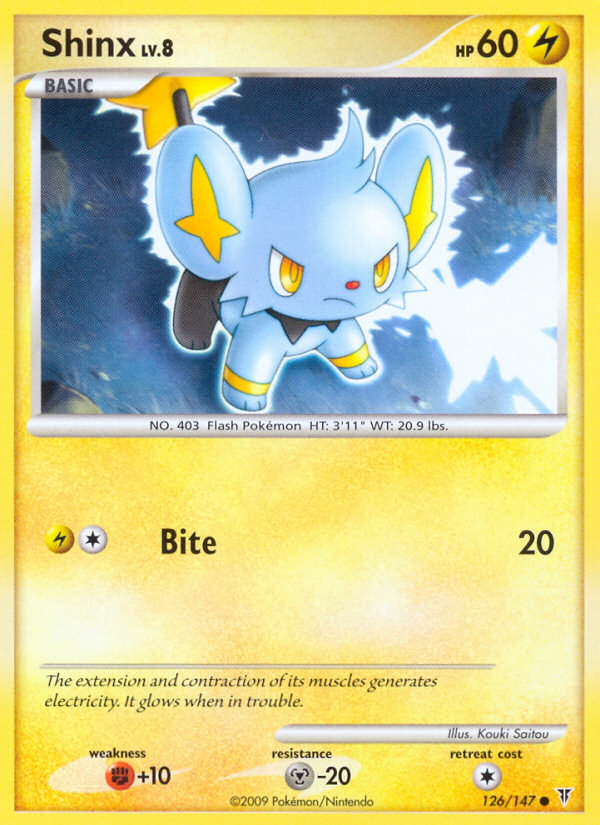 Shinx (126/147) [Platinum: Supreme Victors] Pokémon