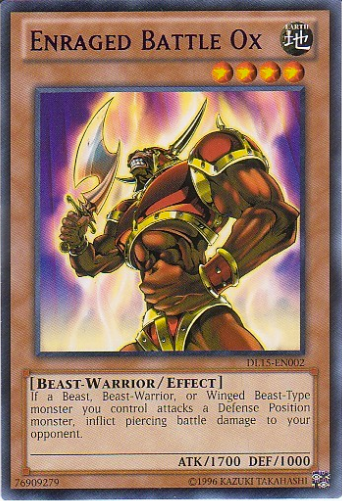 Enraged Battle Ox (Purple) [DL15-EN002] Rare Yu-Gi-Oh!