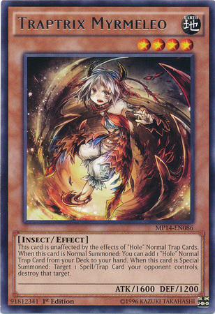 Traptrix Myrmeleo [MP14-EN086] Rare Yu-Gi-Oh!