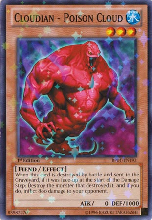 Cloudian - Poison Cloud [BP01-EN193] Starfoil Rare Yu-Gi-Oh!