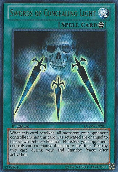 Swords of Concealing Light [LCYW-EN281] Ultra Rare Yu-Gi-Oh!