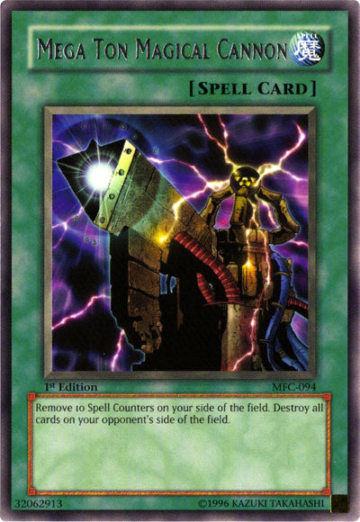 Mega Ton Magical Cannon [MFC-094] Rare Yu-Gi-Oh!
