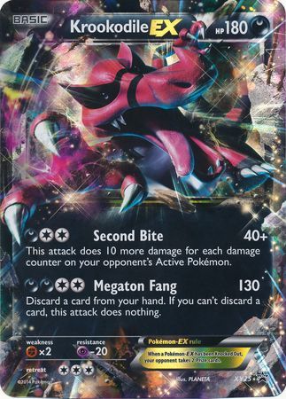 Krookodile EX (XY25) (Jumbo Card) [XY: Black Star Promos] Pokémon