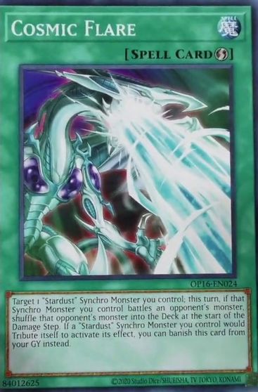 Cosmic Flare [OP16-EN024] Common Yu-Gi-Oh!