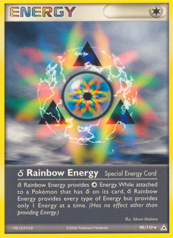Rainbow Energy (98/110) (Delta Species) [EX: Holon Phantoms] Pokémon